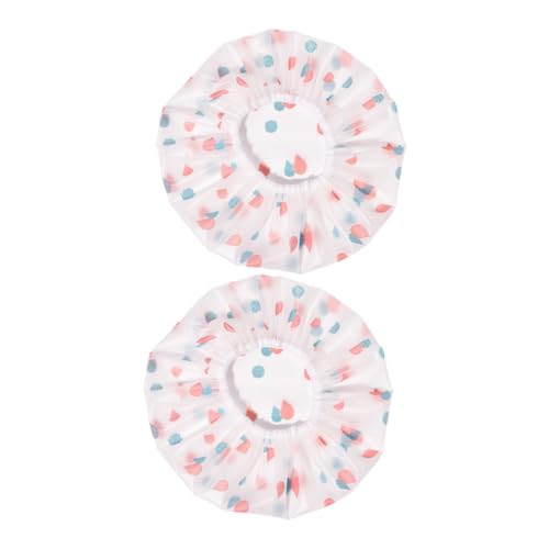 minkissy 2stücke Multifunktionale Badehauben Schlafhauben Duschhauben Nachtschlafhauben Langlebig Atmungsaktiv Leicht Material Für Frauen Und Mädchen von minkissy