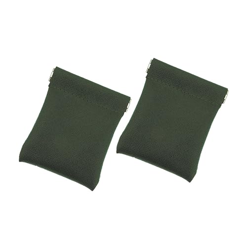 minkissy 2stücke Pu Geldbörse Aus Pu Einfache Leichte Geldbörse Reise-kopfhörertasche Praktische Tasche Mit Münzfach Für Täglichen Gebrauch Und Ausgehen von minkissy