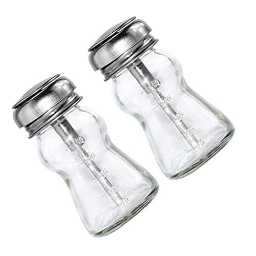 minkissy 2Stücke Nachfüllbare 60ml Nagellackentfernerflasche mit Pumpe Praktische Mehrzweck Pumpflasche für Make Up Entferner und Flüssigkeiten von minkissy