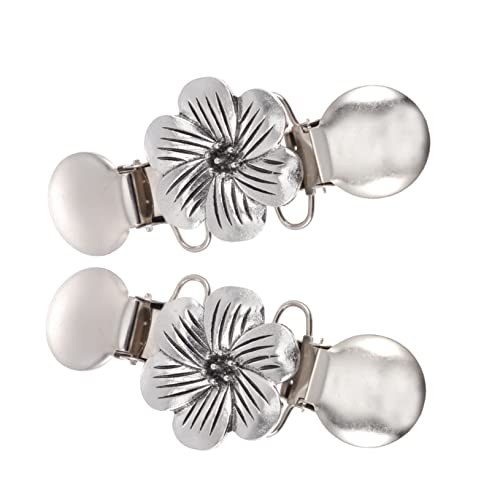 minkissy 2Stücke Retro Cardigan Clips Vintage Hemdclips für Strickjacken Pullover Schals Verschlüsse für Stilvolle Outfits Effektiven von minkissy