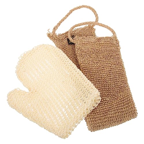 minkissy 2er-pack Badehandschuhe – Körperpeeling-handschuh Und Peeling-fäustling Rückenschrubber Für Die Dusche Sanfte Peeling-handschuhe Für Männer Und Frauen von minkissy