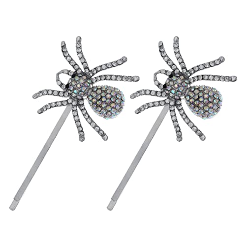 minkissy 2pcs Spinne Haar Clip Haarnadeln Haarspange Strass Frauen Mädchen Cosplay Parteien von minkissy