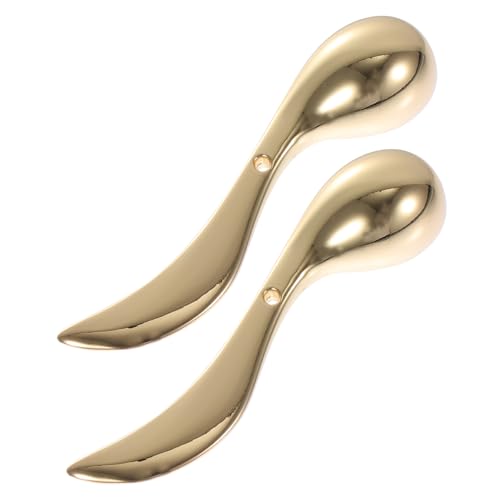 minkissy 2st Augencreme-massagestab Massagegerät Hautpflege Kosmetikspatel Für Das Gesicht Löffel Massagerolle Anti-puff-augenroller Gesichtsmassage Werkzeug Hautrolle Zinklegierung Golden minkissy 2st Augencreme-massagestab Massagegerät Hautpflege Kosmetikspatel Für Das Gesicht Löffel Massagerolle Anti-puff-augenroller Gesichtsmassage Werkzeug Hautrolle Zinklegierung Golden von minkissy