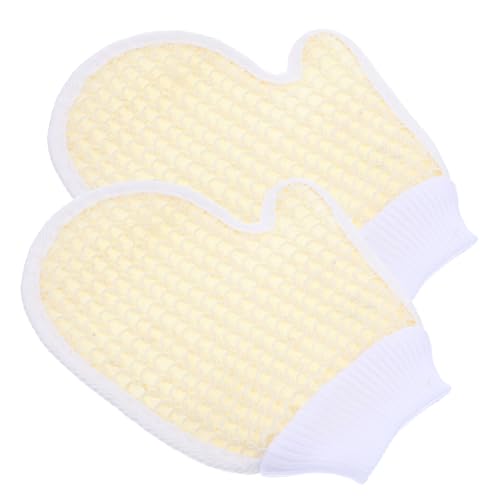 minkissy Badehandschuhe Peeling-körper-sc Badetücher Massage-duschhandschuhe Sanfte Körperpeeling-komfort Für Die Haut von minkissy