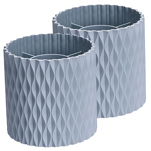 minkissy 2-teilige Rotierende Aufbewahrungsbox Für Make-up-pinsel Schreibtisch-pinsel-organizer Kosmetikpinselhalter Robuster Leicht Zu Reinigender Behälter Für Make-up-pinsel von minkissy