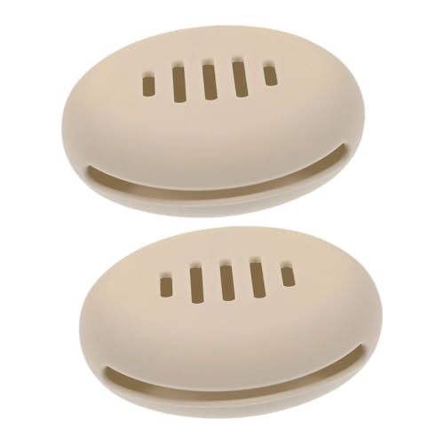 minkissy 2 X Silikon-make-up-mixer- Reiseetui Für Mischschwämme Beauty-schwamm-organizer Mit Großer Kapazität Weich Und Sanft Kompakt Und Leicht Zu Tragen von minkissy