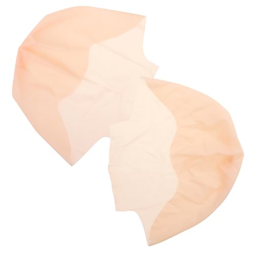 minkissy 2st Glatze Leistung Kappen Maskerade Masken Perlen Kahl Perückenkappe Glatzkopf Für Damen Perücken Glatzkopf-kit Emulsion von minkissy