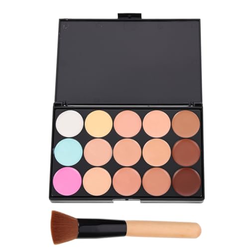 minkissy 2st Make-up-tool-set Bausätze Make-up-paletten Für Frauen Concealer-palette Kosmetik Lidschatten Make-up-kits Mädchen Make-up Abdeckung Textmarker Creme-palette-make-up Kunstfaser von minkissy