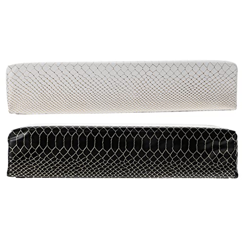 minkissy 2stücke Maniküre Handauflage Kissen Für Nagelkunst Rutschfestes Pu Armkissen Für Maniküre Und Tragbar Zubehör Für Nagelsalons Und Heimgebrauch von minkissy