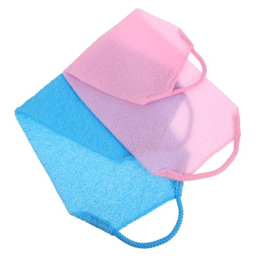 minkissy 2stücke Exfolierende Rückenschrubber Langlebige Badehandtücher Für Effektives Peeling Und Gründliche Reinigung Für Revitalisierendes Duscherlebnis von minkissy