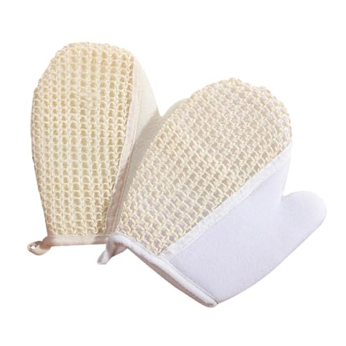 minkissy 2st Sisal-handschuhe Babyhandschuhe Automatische Make-up-pinsel Kostümapplikationen Fäustlinge Duschtür Becherdeckelhalter, Papierhandtuchhalter Flaches Mundduschgel Stoff von minkissy