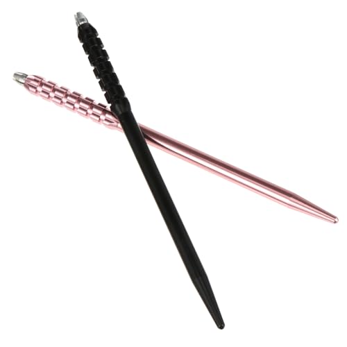 minkissy 2stücke Bestickter Augenbrauenstift Makeup Zubehör Filigranes Design Geeignet Für Profis Und Tätowierer Handlich Und Langlebig Für Professionellen Salon Oder Heimgebrauch von minkissy