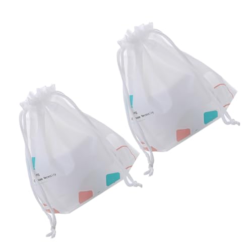 minkissy 2stücke Pack Baumwolle Einweg-gesichtstücher Reinigungstücher Handtücher Weiß von minkissy