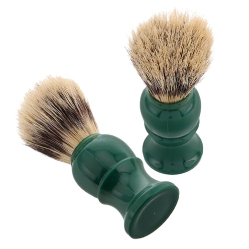 minkissy 2stücke Bartbürste Für Männer Mit Weichen Borsten Gesichtshaarbürste Bartpflegebürste Komfortable Bartbürste Mit Griff Rasierzubehör Für Bart Und Schnurrbart minkissy 2stücke Bartbürste Für Männer Mit Weichen Borsten Gesichtshaarbürste Bartpflegebürste Komfortable Bartbürste Mit Griff Rasierzubehör Für Bart Und Schnurrbart von minkissy