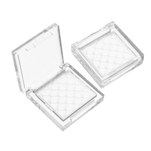 minkissy 2stücke Leere Augen Und Lippenstift-Palette Kunststoff Make-up Organizer Für Lidschatten Und Highlighter Vielseitige Aufbewahrungslösung Für Kosmetikproben von minkissy