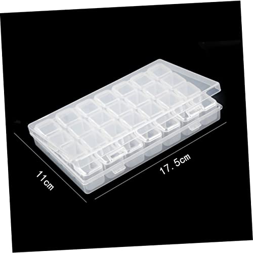 minkissy 2stücke Nagelspitzenbox Nageletui Nagelbox Organizer-etui Nagelwerkzeugbox Nagelspitzen-aufbewahrungsbox Aufbewahrungsbox Für Nagelspitzen Maniküre-werkzeuge von minkissy