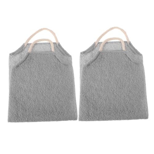 minkissy 2stücke Peeling-handtuch Dehnbar Mit Langer Streifen Für Tiefenreinigung Rücken Körper Und Beinen Badezubehör Für Familie von minkissy