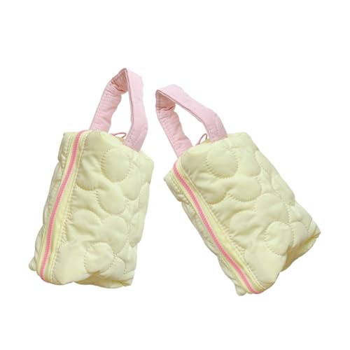 minkissy 2stücke Tragbarer Organizer-Tasche Mit Großem Fassungsvermögen Praktische Aufbewahrungstasche Für Schule Und Reisen Robuste Stiftetasche Aus Vielseitige Make-up-Tasche Für von minkissy