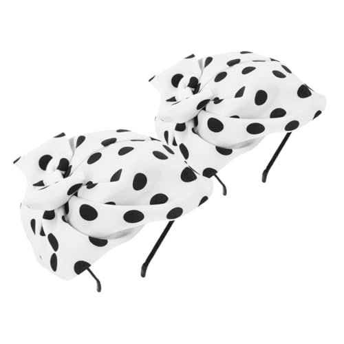 minkissy 2stücke Stirnband Für Damen Halbbarett-haarschmuck Vintage-design-fascinator Kopfschmuck Für Cosplay-party Stirnband Für Teeparty-outfits Neuartiges Haarband-accessoire von minkissy