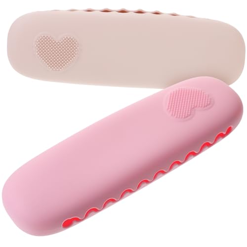 minkissy 2stücke Teiliges Make-up Pinsel Aufbewahrungsetui Tragbarer Organizer Für Kosmetikpinsel Und Kleine Utensilien Für Und Outdoor-aktivitäten von minkissy