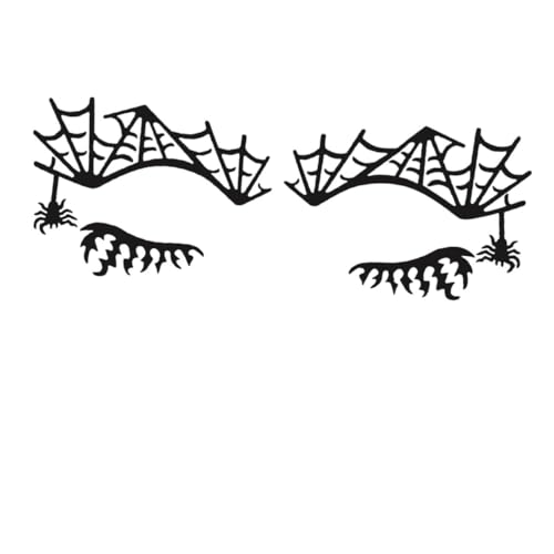 minkissy Make-up Lidschatten Gesicht Aufkleber 3 Pairs Halloween Kostüme Decals Für Party von minkissy