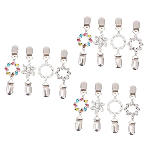 minkissy 3 Sätze Schal Buckle Broschen Kleidung Accessoires Für Cardigans Und Pullover Vintage Blumenmuster Für Schals Tücher Und 4 Stück * 3 von minkissy