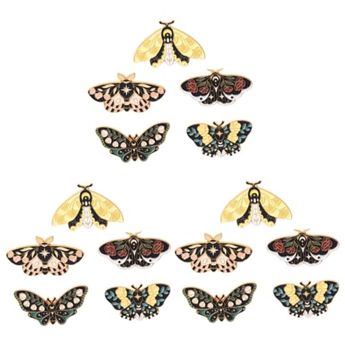 minkissy 3 Sätze Teiliges Broschen Set Emaille Retro Insekten Anstecker Für Kleidung Rucksack Schmuck Dekorative Pins Mit Sicherem Verschluss 5 Stück * 3 von minkissy