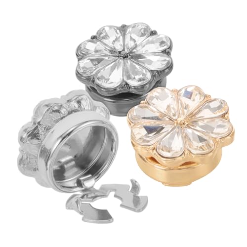 minkissy 3 Stück Blume Manschettenknopf -Hemdkiste Smokingknöpfe Kleid Clips zurück Cinch Manschettenknöpfe mit Knopfabdeckung silberne Manschettenknöpfe Zinklegierung minkissy 3 Stück Blume Manschettenknopf -Hemdkiste Smokingknöpfe Kleid Clips zurück Cinch Manschettenknöpfe mit Knopfabdeckung silberne Manschettenknöpfe Zinklegierung von minkissy
