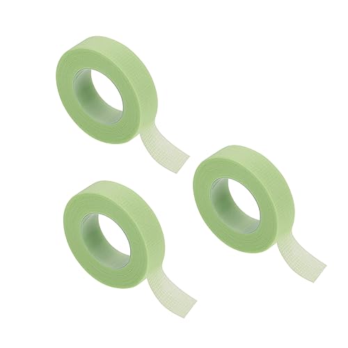 minkissy 3st Moxibustionspflaster Grünes Band Schaumstoff-wimpernband Mikroporenband Schaumstoffband Für Wimpern Stoffwimper Wimpernband Aus Stoff Klebeband Medizinisch Mädchen Vlies von minkissy