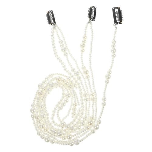 minkissy 3-teiliges Stirnband Für Frauen Haarschmuck Kette Flechten Haarschmuck von minkissy