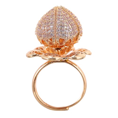 minkissy 3 Stück Verstellbarer Ring für Damen Eleganter Schmuck Kreatives Design für Besondere Anlässe Anpassbar für Finger Stilvolle Accessoires für Kostümpartys Maskeraden von minkissy