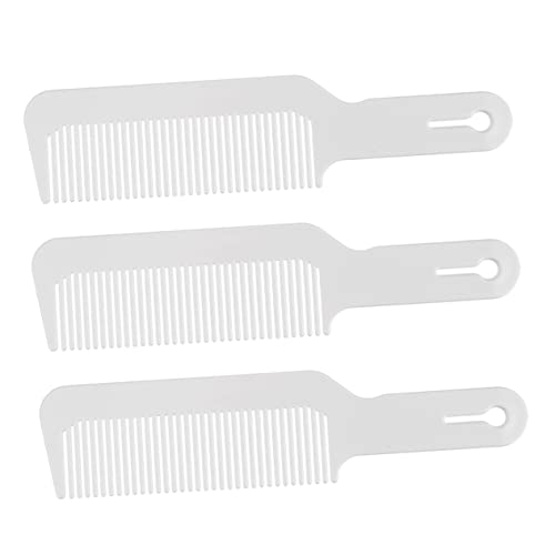 minkissy 3 stücke Friseurkamm Anzug für Männer Styling Kamm Haar Styling Zubehör Kamm für Männer Herren Kamm Anzüge für Männer Holz Haarbürste Herren Anzug Haushalt Kamm Tragbare Weiß Mann Set von minkissy