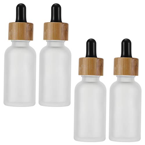minkissy 30 Ml Vorratsflaschen Mit Schwarzer Gummikappe Tropfflaschen Für Make-up-entferner Parfüm Duft Reisegeschenk von minkissy
