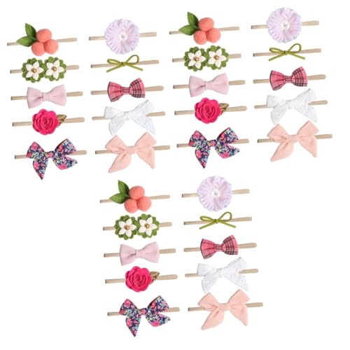 minkissy 30 Haarschmuck für haarschmuck - Bowknot-Stirnband für Kleinkinder Babyschleifen Haaraccessoires Neugeborenes Stirnband niedlich Kopfbedeckung Kleine von minkissy