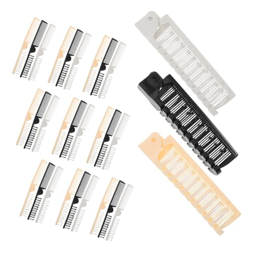 minkissy 30 Stück Faltbarer Haarkamm mit Doppelseitigen Zähnen Tragbarer Reise-kamm für Damen und Herren Leichtes Langlebiges Design mit Breiten und Feinen Zähnen Kompakt für Unterwegs von minkissy