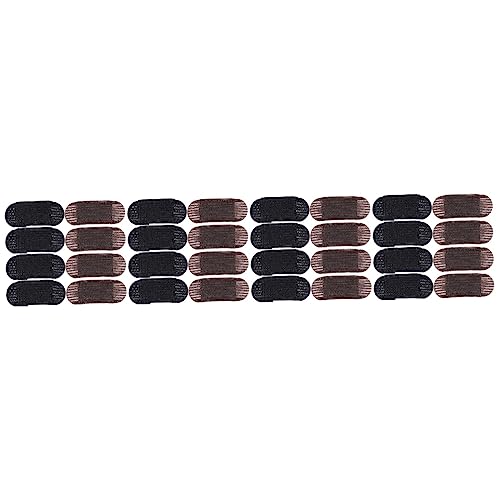 minkissy 32 Pcs Bb Clip Haar Eisen Haar Styling Werkzeuge Damen Haar Zubehör Dame Teile Haar Styling Klemme Flauschige Haar Pad Haar Bumps für Volumen Einsatz Haar Kissen Haar Polsterung Clip Quaste von minkissy