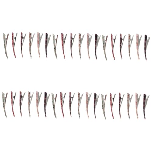 minkissy 36 Stk Haarnadel rustikale Haarspange Haarschmuck für Damen Haar Klammern Haarspangen Haarklammer deko Vintage Krokodilklemme Haarstyling-Clips Mode Entenschnabel-Clip Griffigkeit von minkissy