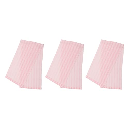 minkissy 3stücke Rückenschrubber Mit Langen Streifen Peeling-handtuch Für Körper Badeschaumnetze Zum Zurückziehen Körperschrubber Für Dusche Und Bad von minkissy