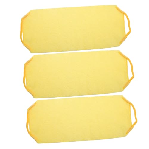 minkissy 3-teilige Rückenschrubber Peeling-handtücher Für Die Dusche Körperschrubber Für Männer Und Frauen Badetuchgriffe Sanfte Peeling-schrubber Für Den Rücken von minkissy