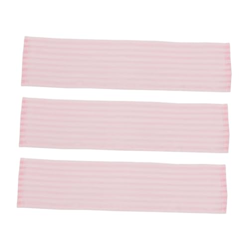 minkissy 3stücke Peeling-handtuch Mit Langen Streifen Für Rücken Zur Beim Duschen Körperschrubber Für Badetücher Reisebadetücher Mit Reibetuch-design von minkissy