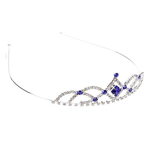minkissy 3st Krone Stirnband Coronas Para Novias Mädchen Krone Brautkrone Kronen Damen Tiara Braut Kopfschmuck Strass-krone Braut Für Hochzeit Königin Krone Hochzeitsdekoration Legierung von minkissy