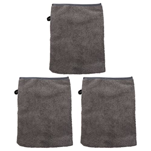 minkissy 3stücke Gesichtsreinigungshandschuhe Aus Mikrofaser Für Make-up-entferner Und Hautpflege Saugfähig Und Atmungsaktiv Praktisch Für Gesichtsbereinigung von minkissy