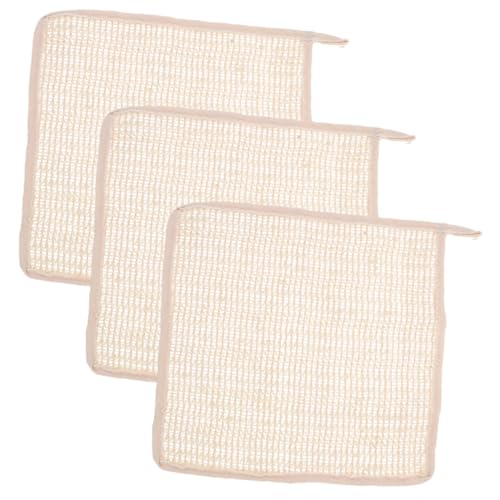 minkissy 3stücke Ramie Waschlappen Für Gesicht Und Körper Im Tragbare Handtücher Für Bad Und Reise Design Für Jedes Zuhause von minkissy