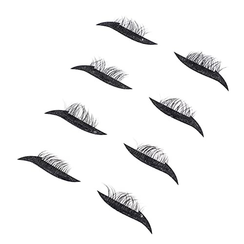 minkissy 4 Paare Falsche Wimpern Augen Make-up Aufkleber Eyeliner-wimpern-aufkleber Eyeliner Aufkleben Eyeliner-aufkleber Für Die Augen Wimpern Aufkleber Bilden Plastik Fräulein Linie von minkissy