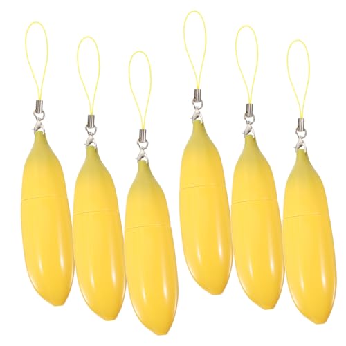 minkissy 24stücke Banana Form Lippenstiftbehälter Leere Lip Gloss Tuben Nachfüllbare Lippenbalsam Flaschen Für Kosmetik Für Und Kreative Projekte von minkissy