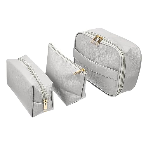 minkissy 4 Sätze Kosmetiktasche Aufbewahrungstasche Make-up-reisetaschen-Organizer Kosmetische Tragetasche Kosmetik-Organizer-Tasche Fräulein Make-up Pinsel Mädchen Aluminiumlegierung von minkissy