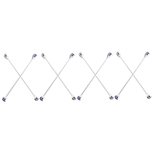 minkissy 4 Sätze Kragenstifte Mit Dekorative Krawattennadel Für Herren Für Hemdkragen Krawattennadel Für Besondere Anlässe Langlebig 2 Stück * 4 von minkissy