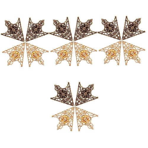 minkissy 4 Sätze Teiliges Kragenbroschen Dekorative Broschen Mit Klassischem Design Für Schals Formelle Kleidung Elegant Langlebig 4 Stück * 4 von minkissy