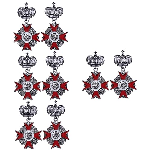 minkissy 4 Sätze Vintage Broschen Für Herren Teiliges Antikes Design Langlebigem Legierungsmaterial Stilvolle Krawattennadel Für Besondere Anlässe Für Anzüge Jacken Partys 2 Stück * 4 von minkissy