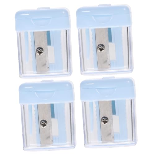 minkissy 4 Stück Bleistiftspitzer Augenbrauenstift Pinselreiniger Verschiedene Augenstifte Brauner Eyeliner Eyeliner Stifte Für Frauen Make Up Bleistift Zubehör von minkissy